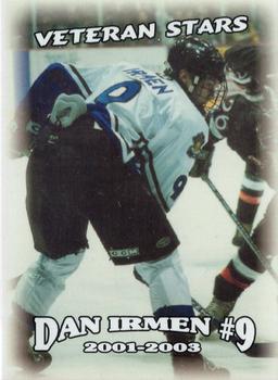 2002-03 Blueline Booster Club Lincoln Stars (USHL) Update #45 Danny Irmen Front