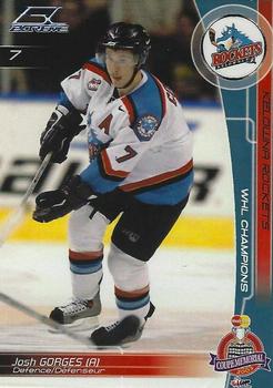 2002-03 Extreme Kelowna Rockets (WHL) Memorial Cup #NNO Josh Gorges Front