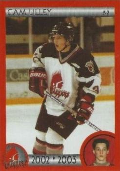 2002-03 Cartes, Timbres et Monnaies Sainte-Foy Moose Jaw Warriors (WHL) #19 Cam Lilley Front