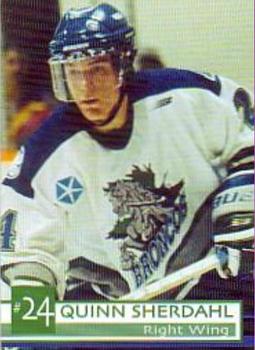 1998-99 Swift Current Broncos (WHL) #NNO Quinn Sherdahl Front