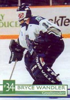 1998-99 Swift Current Broncos (WHL) #NNO Bryce Wandler Front