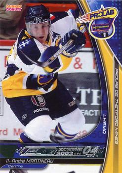 2002-03 Extreme Thetford Mines Prolab (QSPHL) #14 Andre Martineau Front