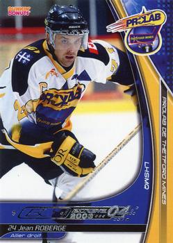 2002-03 Extreme Thetford Mines Prolab (QSPHL) #19 Jean Roberge Front