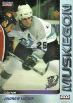 2002-03 Choice Muskegon Fury (UHL) #14 Andrew Luciuk Front