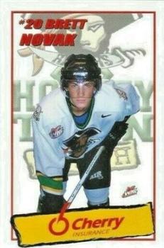 2002-03 Prince Albert Raiders (WHL) #NNO Brett Novak Front