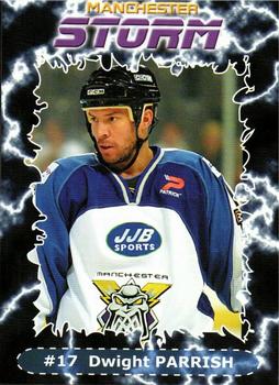 2002-03 Cardtraders Manchester Storm (BISL) #7 Dwight Parrish Front