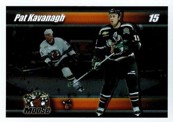 2003-04 Husky/Mohawk Manitoba Moose (AHL) #NNO Pat Kavanagh Front
