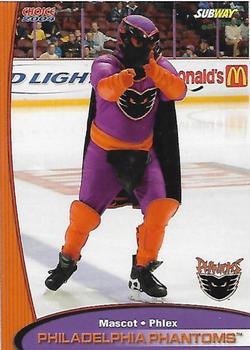 2003-04 Choice Philadelphia Phantoms (AHL) #25 Phlex Front