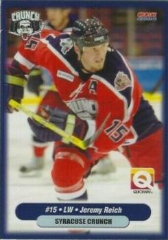 2003-04 Choice Syracuse Crunch (AHL) #10 Jeremy Reich Front