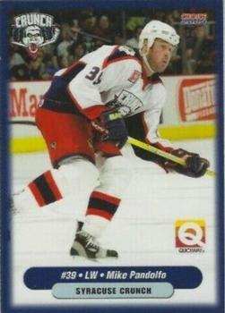 2003-04 Choice Syracuse Crunch (AHL) #22 Mike Pandolfo Front