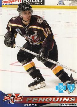 2003-04 Choice Wilkes-Barre/Scranton Penguins (AHL) #20 Toby Petersen Front