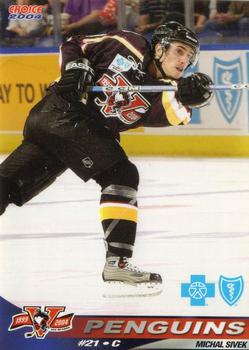 2003-04 Choice Wilkes-Barre/Scranton Penguins (AHL) #25 Michal Sivek Front