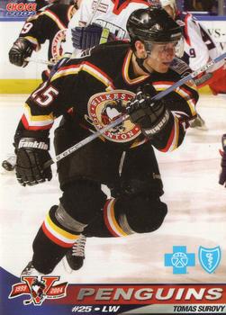 2003-04 Choice Wilkes-Barre/Scranton Penguins (AHL) #26 Tomas Surovy Front