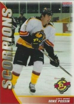 2003-04 Choice New Mexico Scorpions (CHL) #16 Mike Possin Front