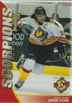 2003-04 Choice New Mexico Scorpions (CHL) #19 Craig Stahl Front
