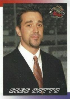 2003-04 Grandstand Odessa Jackalopes (CHL) #NNO Greg Gatto Front