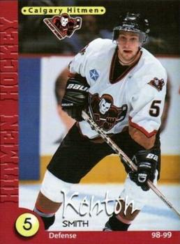 1998-99 Calgary Hitmen (WHL) #4 Kenton Smith Front