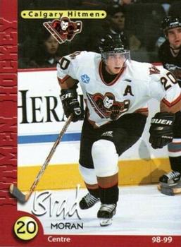1998-99 Calgary Hitmen (WHL) #14 Brad Moran Front