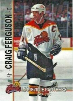 1999-00 Roox Louisville Panthers (AHL) #1 Craig Ferguson Front