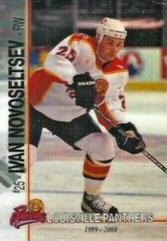 1999-00 Roox Louisville Panthers (AHL) #6 Ivan Novoseltsev Front