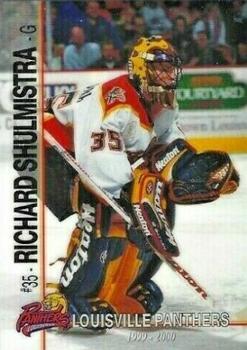 1999-00 Roox Louisville Panthers (AHL) #18 Richard Shulmistra Front