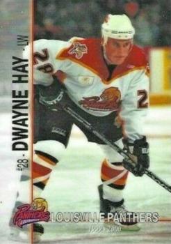 1999-00 Roox Louisville Panthers (AHL) #19 Dwayne Hay Front