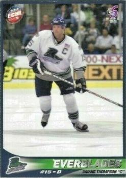 2001-02 Choice Florida Everblades (ECHL) #11 Briane Thompson Front
