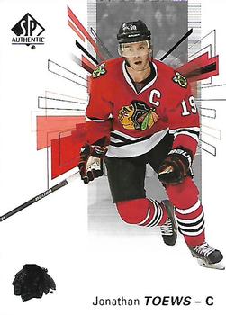 2016-17 SP Authentic #19 Jonathan Toews Front