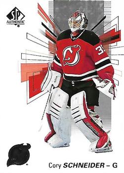 2016-17 SP Authentic #35 Cory Schneider Front