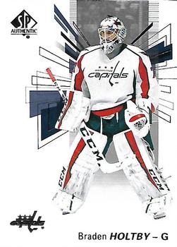 2016-17 SP Authentic #58 Braden Holtby Front