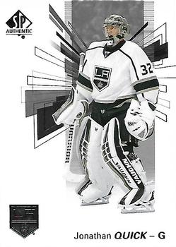 2016-17 SP Authentic #77 Jonathan Quick Front