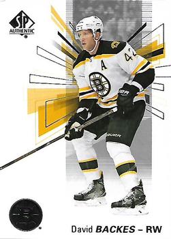 2016-17 SP Authentic #85 David Backes Front