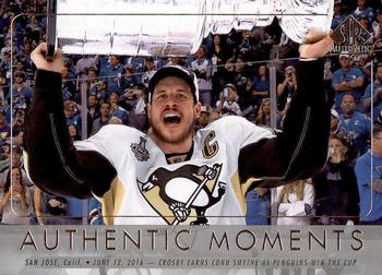 2016-17 SP Authentic #108 Sidney Crosby Front
