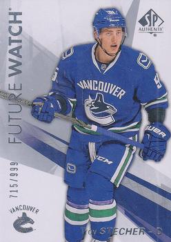 2016-17 SP Authentic #164 Troy Stecher Front