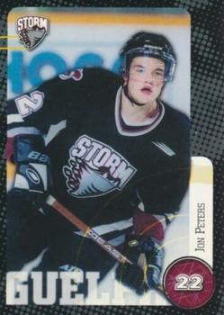 1999-00 Guelph Storm (OHL) #18 Jon Peters Front