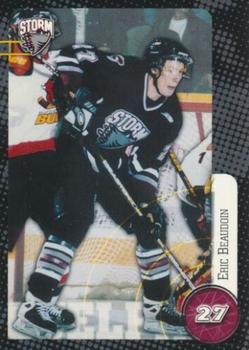 1999-00 Guelph Storm (OHL) #23 Eric Beaudoin Front