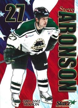 2001-02 Louisiana IceGators (ECHL) #NNO Steve Aronson Front