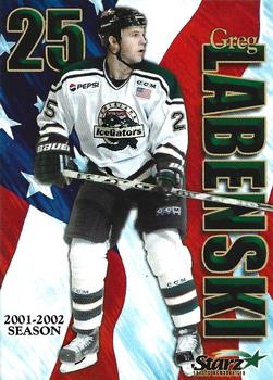 2001-02 Louisiana IceGators (ECHL) #NNO Greg Labenski Front