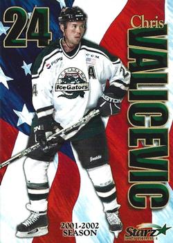 2001-02 Louisiana IceGators (ECHL) #NNO Chris Valicevic Front