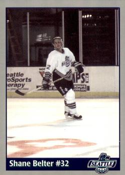 1995-96 Seattle Thunderbirds (WHL) #NNO Shane Belter Front