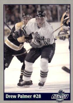 1995-96 Seattle Thunderbirds (WHL) #NNO Drew Palmer Front