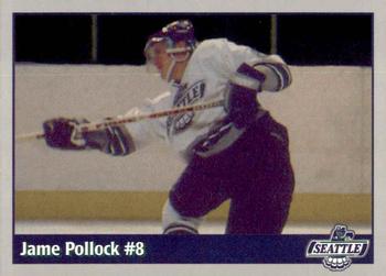 1995-96 Seattle Thunderbirds (WHL) #NNO Jame Pollock Front