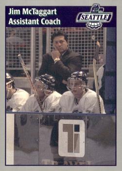 1995-96 Seattle Thunderbirds (WHL) #NNO Jim McTaggart Front