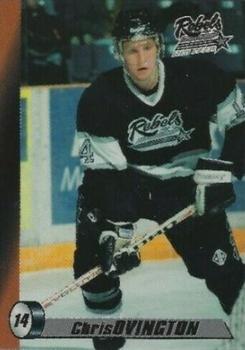 1996-97 Red Deer Rebels (WHL) #NNO Chris Ovington Front
