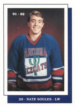 1991-92 Arizona Icecats (ACHA) #NNO Nate Soules Front