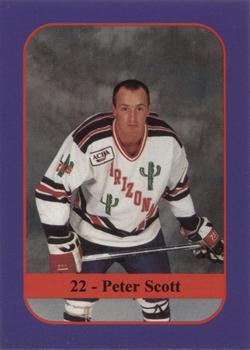1995-96 Arizona Icecats (ACHA) #NNO Peter Scott Front