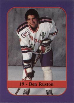 1995-96 Arizona Icecats (ACHA) #NNO Ben Ruston Front