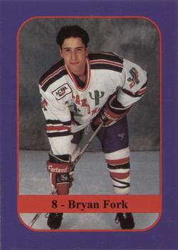 1995-96 Arizona Icecats (ACHA) #NNO Bryan Fork Front