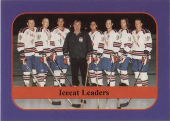 1995-96 Arizona Icecats (ACHA) #NNO Icecat Leaders Front