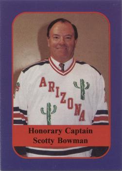 1995-96 Arizona Icecats (ACHA) #NNO Scotty Bowman Front